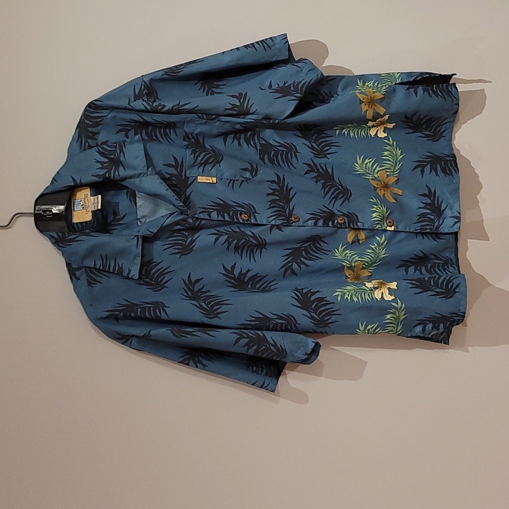 Men's Coconut Pier Casual Hawaiian shirt Size Large